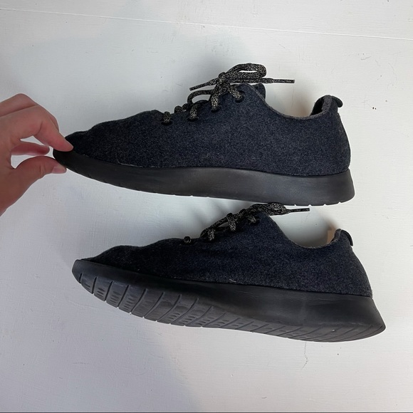 ALLBIRDS- The Wool Runner Everyday Sneakers Black main image 2